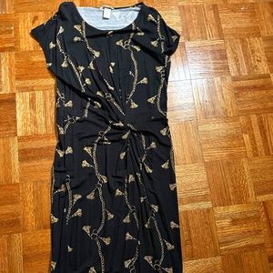 Gold and Black Chain dress